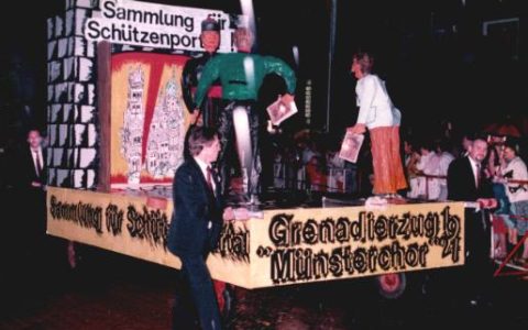 1984 - Sammlung für Schützenportal an St. Quirin